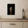 Sesam - Lepel - Zwart KitchenYeah - Keuken - Canvas klein -sfeer2