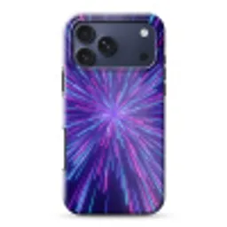 Dynamisch - Ruimte - Kleurrijk Toughcase MagSafe Apple iPhone 17 Pro Max klein -3d