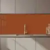 Terracotta - Bruin - Palet - Effen - Kleuren - Kleur keuken achterwand 2 middel 871 zz_3dshopping