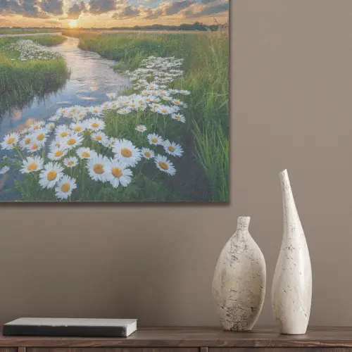Beekje - Landschap - Margriet PET vilt klein -sfeer6_closeup