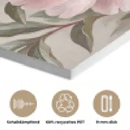 Pioenrozen - Boeket - Roze PET vilt klein -closeup_DE