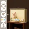 Eieren -  Konijn - Pasteltinten Light Box met batterij (Wandlamp) middel -USP_websiteoverzichtNL