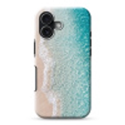 Kust - Zand - Blauw Toughcase MagSafe Apple iPhone 17 klein -3d