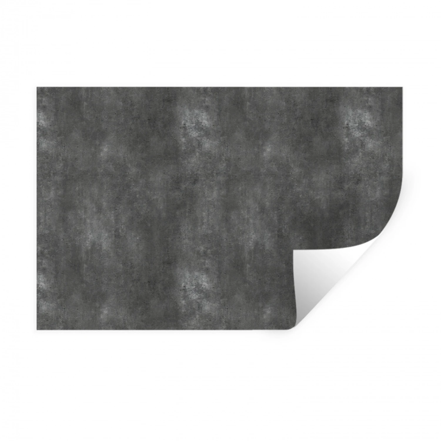 Donkergrijs - Ruw - Beton Muursticker klein 286 -3d