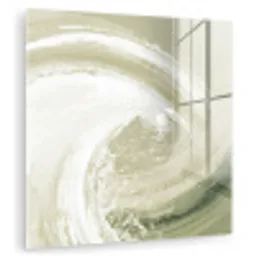 Abstract - Penseelstreken - Golven - Groen plexiglas 5mm klein -zzzproduct_nieuw