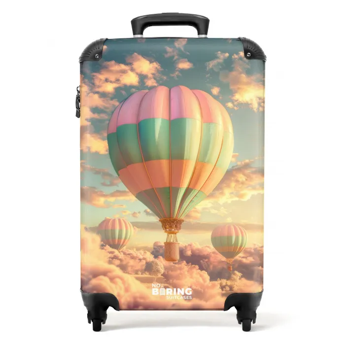 Pastel skyliner Koffer - NBS - Handbagage middel -productfoto_recht