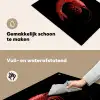 Garnaal - Rood - Dieren Inductie beschemer met haakjes klein -ky-schoon-nl