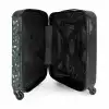 Terrazzo patroon veelkleurig groen NBS - Handbagage koffer - Volwassenen Unisex middel -binnenkant
