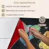 Wereldkaart - Krijtstrepen - Regenboog keuken achterwand spatscherm klein -spatscherm_NL
