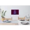 Buste - Neon - LED - Letters Muursticker klein -eettafel