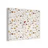 Terrazzo -  Patroon - Wit - Urban PET vilt klein 837 -3d