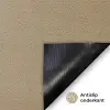 Vrouw - Beige - Bloem - Modern - Portret Deurmat klein -antislip_NL