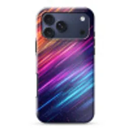 Snelheid - Kosmos - Kleurrijk Toughcase MagSafe Apple iPhone 17 Pro Max klein -3d