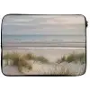 Zandstrand - Bewolkt - Duinen laptophoes neopreen klein -zkaufland3dotto