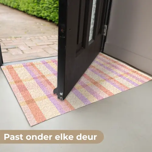 Pastel - uitpatroon - Geometrisch Deurmat klein 898 -USP_NL