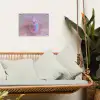 Kever - Metallic - Lichteffect - Roze tuinposter los doek klein -sfeer7