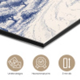 Rustiek - Landgoed - Blauw aluminium wit klein -closeup_NL