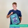 Turquoise tornado Rugzak - Zwart middel -sfeer7_NL