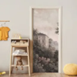 Zee - Villa - Beige deurposter klein -sfeer4