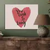 Hart - Rood - Valentijn PET vilt klein -sfeer2