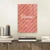Simmer - Hartjes - Strepen - Roze plexiglas 5mm klein -sfeer1