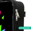 Neon controller op zwart Kinderkoffer - Zwart klein -rits_NL