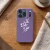 Tak - Sierlijk - Bladeren - Minimalistisch Telefoonhoesje iPhone 17 Pro klein -sfeer1