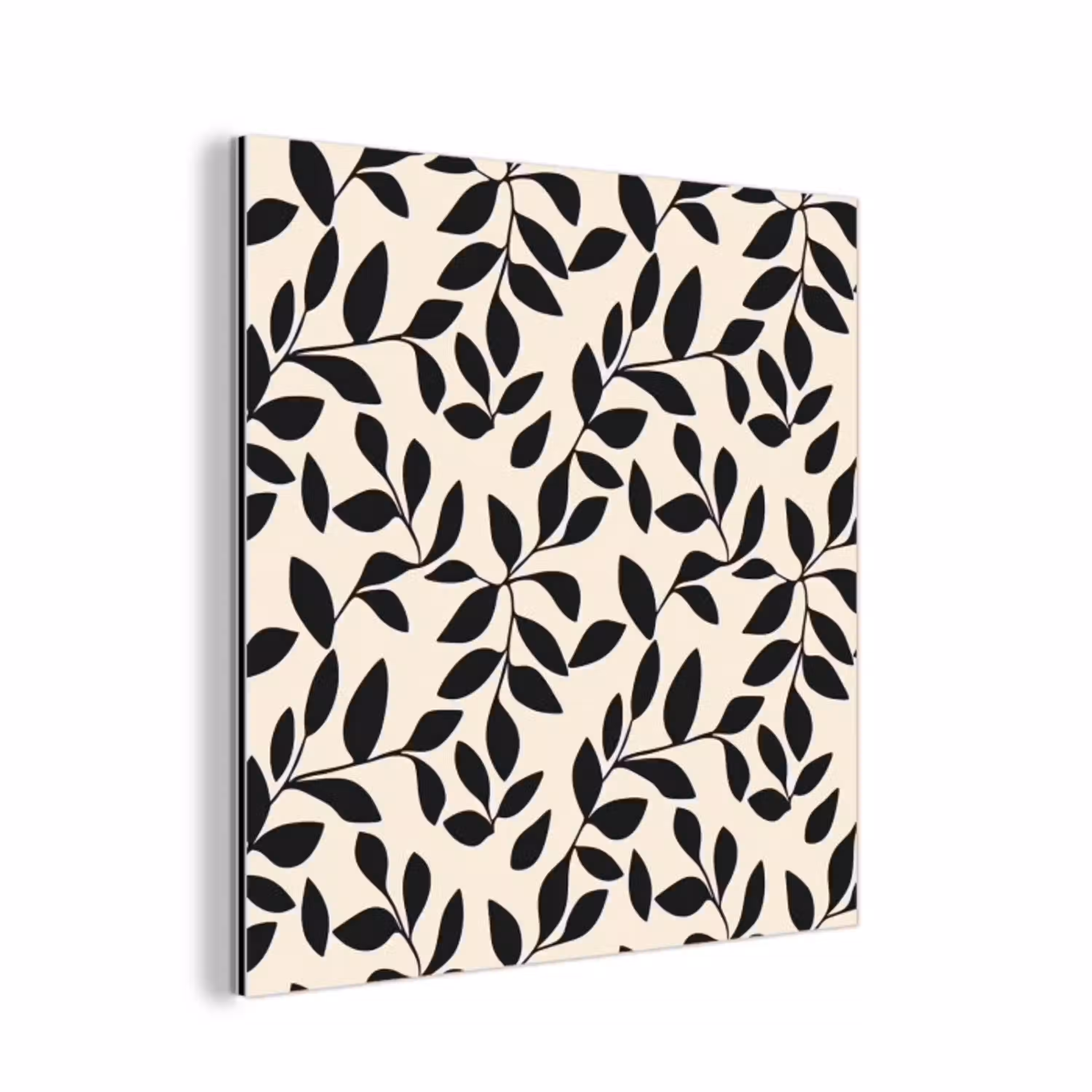 Elegant - Patroon - Zwart - Beige aluminium wit klein 46 -3d