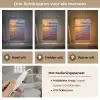 Zee - Strand - Zonsondergang - Wolken - Horizon Light Box met kabel (Tafellamp) klein -USP_lichtkleurNL