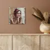 Vrouw - Verflook - Portret - Modern plexiglas 5mm klein -sfeer5