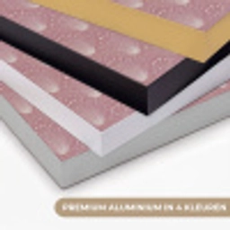 Trendy - Patroon - Roze Textielframe zwart klein 947 -USP_kleurenNL