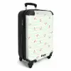 Zee met vissen patroon oranje blauw NBS - Handbagage koffer - Kinderen Unisex middel -productfoto_3d