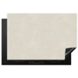 Zandkleurig - Modern - Egaal Inductie beschermer vinyl 3mm klein 276 -3d