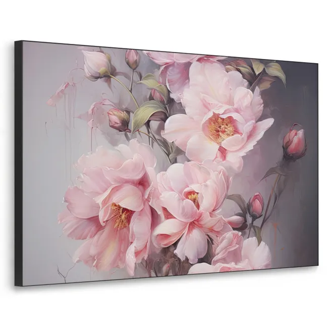 Art frame - Rozen - Bloemen - Roze - Kunst - Watercolor