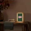 Tekstwolk - BLAH BLAH BLAH - Roze Light Box met kabel (Wandlamp) klein -sfeer4