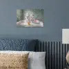Hondjes - Badkuip - Badeendjes - Handdoeken poster papier klein -sfeer2