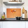 Drank - Oranje - Glitter - Disco Inductie beschemer met haakjes klein -sfeer2