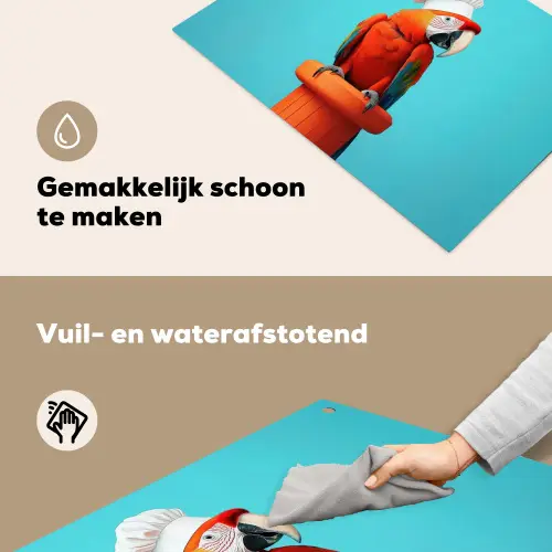Ara - Koksmuts - Sokkel - Grappig Inductie beschemer met haakjes klein -ky-schoon-nl