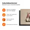 Kabouters - Kerst - Sneeuw - Puntmutsen Inductie beschermer vinyl 3mm klein -zzzzzzz-td-ups