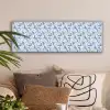 Frans - Citroen - Royaal - Bladeren - Blauw canvas 2cm klein 828 -sfeer1