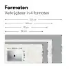 Beige - Marmer - Aders Muismat XXL klein 681 -sfeer5