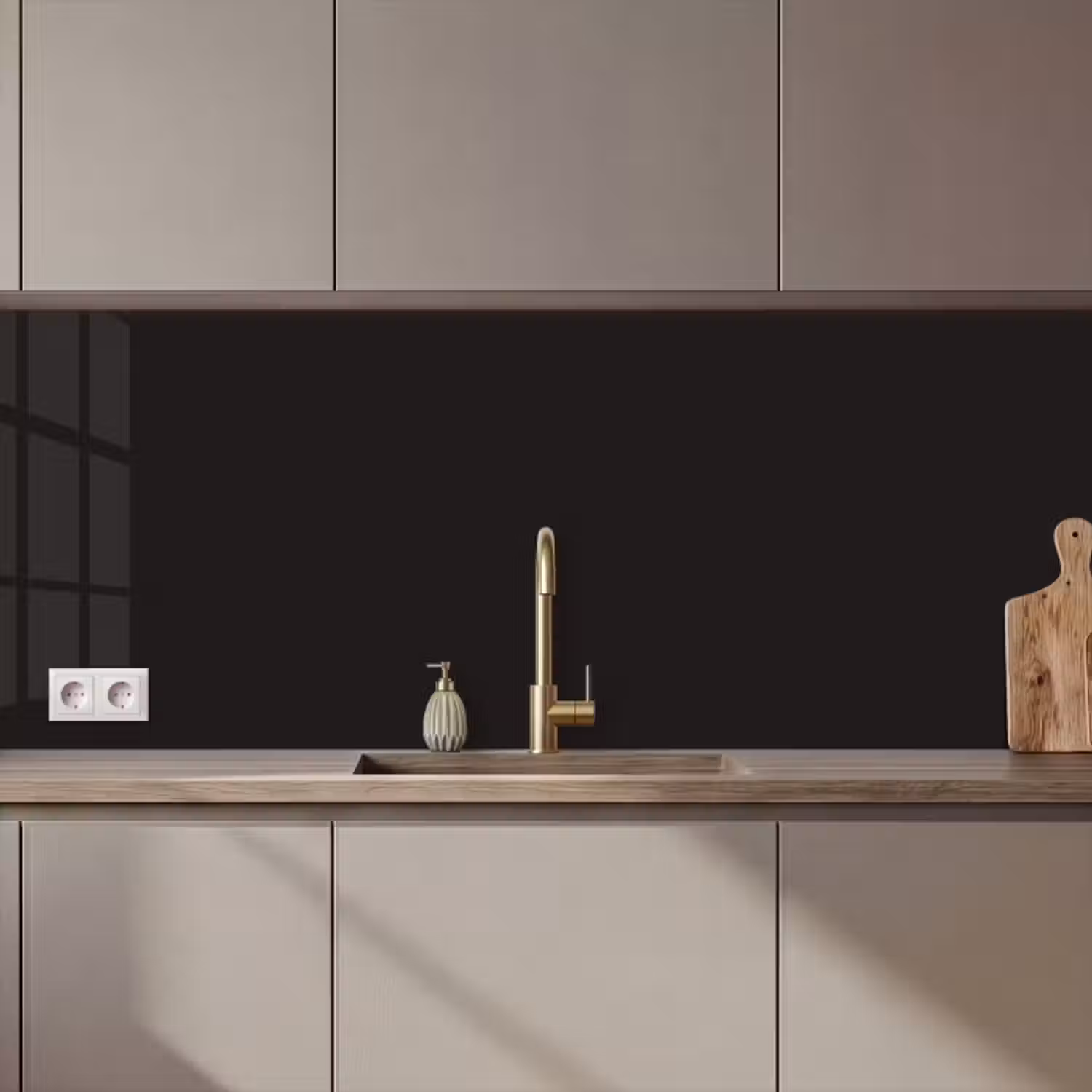 Küchenrückwand - Grau - Herbst - Jahreszeiten - Farben