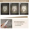 Dieren - Giraffe - Bladeren - Kinderen Light Box met kabel (Kinderlampje) klein -USP_dimbaarNL