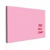 Yes you can do it - Rood - Roze canvas 2cm klein -z3d