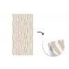 Abstract - Zebra - Beige fotobehang vinyl groot 64 -3d