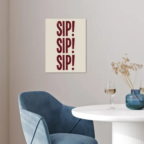 Japandi - Vintage - Decoratie - Rood poster papier klein -sfeer3