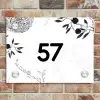 Botanisch - Traditioneel Naambord Rechthoek middel -sfeer3