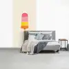 Waterijsje - Retro - Stokje - Roze fotobehang vinyl groot -slaapkamer
