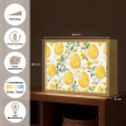 Bloemen - Paaseieren - Geel Light Box met batterij (Wandlamp) middel -USP_websiteoverzichtDE