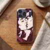 Kussen - Personen - Retro - Bordeaux Telefoonhoesje iPhone 17 Pro klein -sfeer1